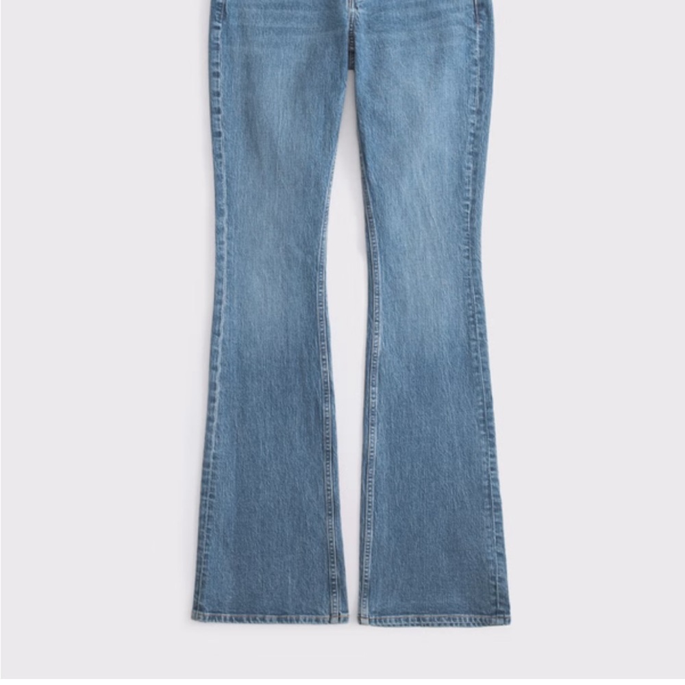 Abercrombie & Fitch Light Blue Flare Jeans
